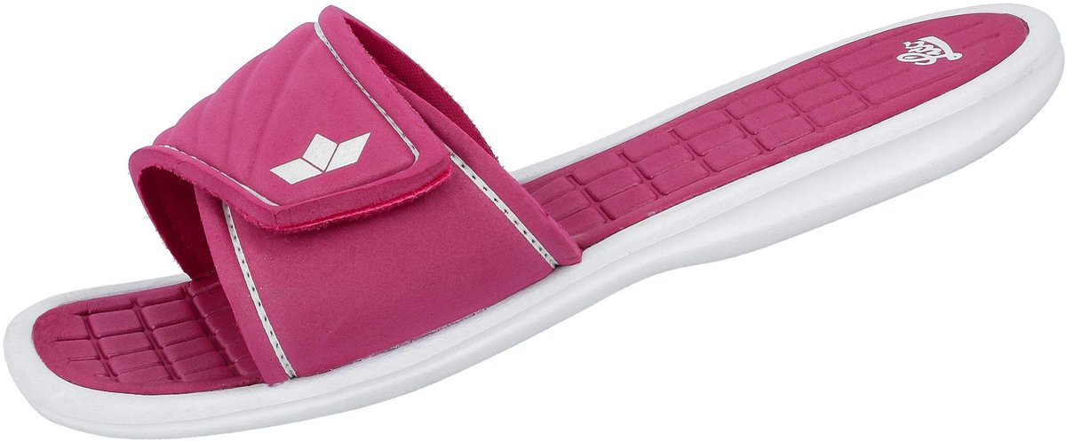 Badschoenen dames 39 EU - Felroze/wit - Comfortabel en stijlvol - Perfect voor strand en zwembad - ShopVlot