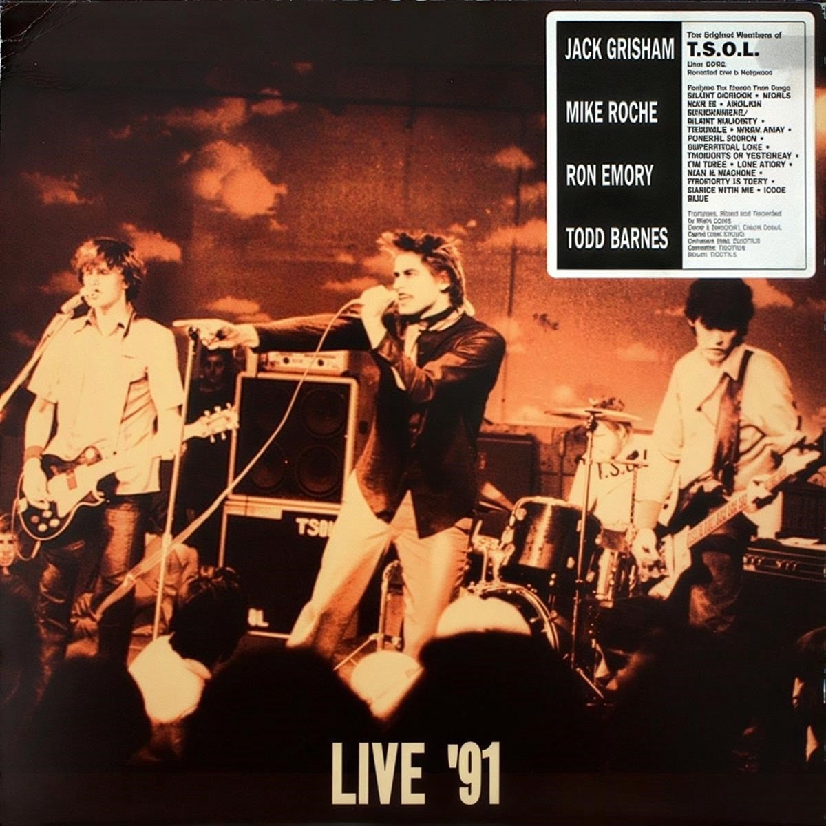 T.S.O.L. - Live '91 (CD)