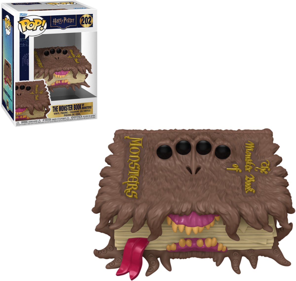Pop Harry Potter: The Monster Book of Monsters - Funko Pop #202
