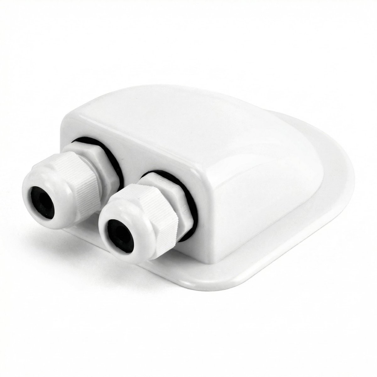 Dakdoorvoer IP68 waterdicht - ABS dubbele kabelgoot - voor zonnepanelen en airconditioning - ShopVlot