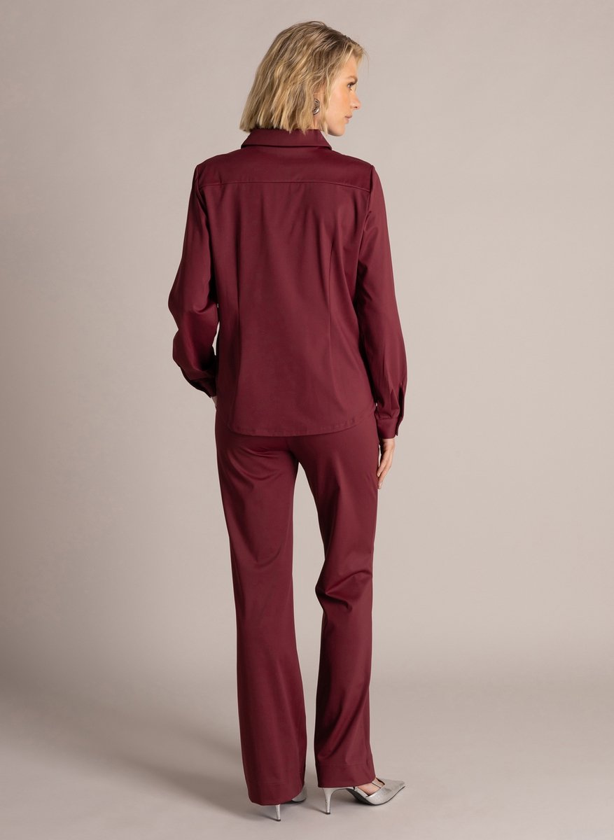 YEST Ofira Essential Tops - Wine Red - maat 42
