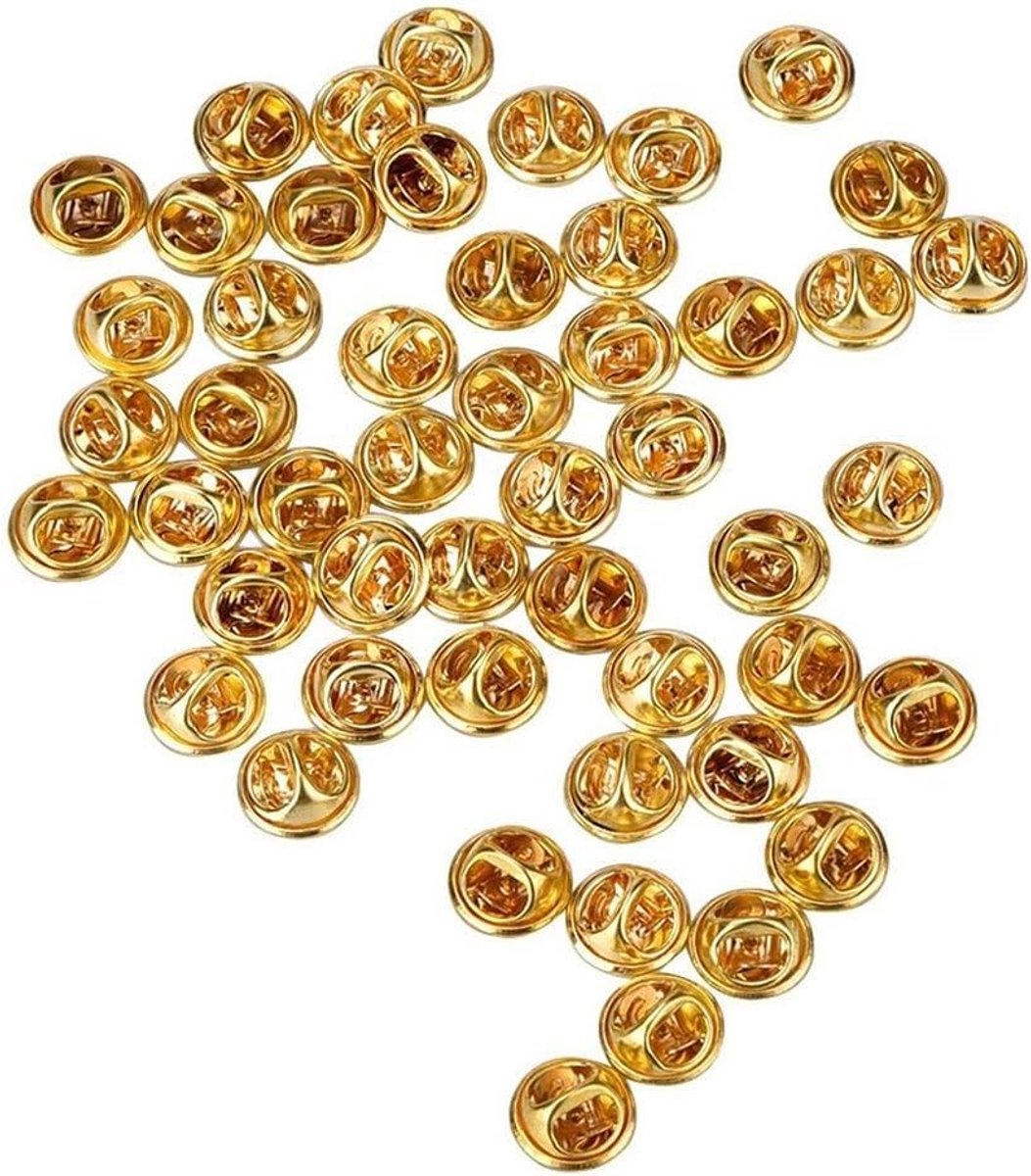 50 Stuks Veiligheidsnaalden met Vlinderklem voor Naamlabels, Haakwerk en Creatieve DIY Projecten in Zilver