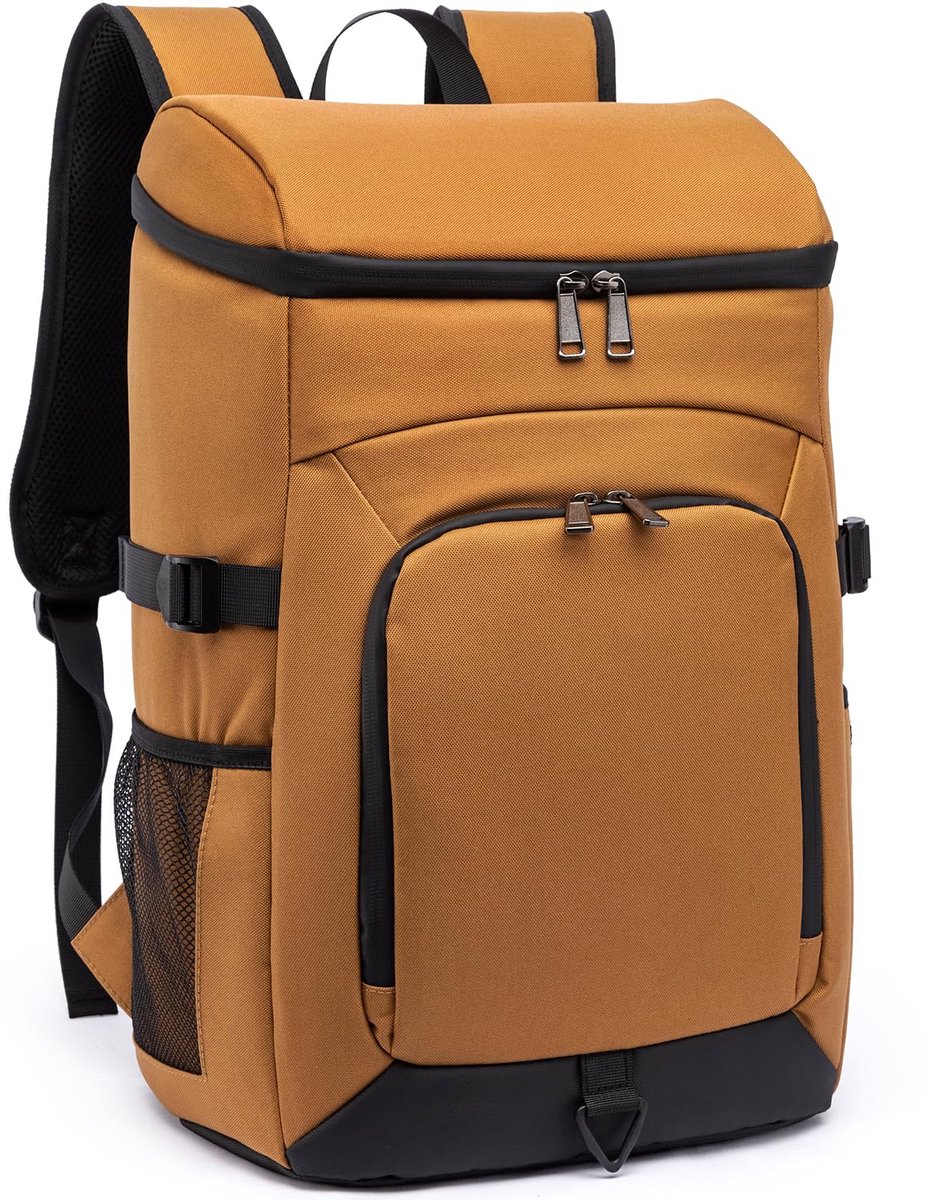 Koelrugzak 32 liter - grote koeltas - geïsoleerde picknickrugzak - ideaal voor reizen - ShopVlot