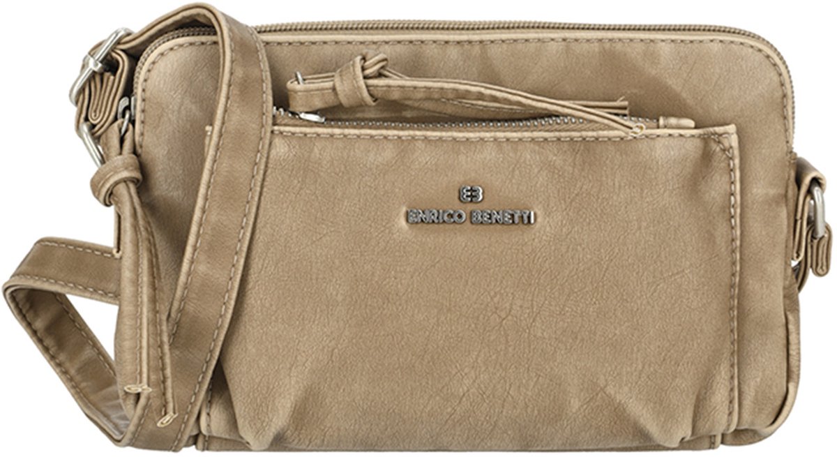 Enrico Benetti Harper Crossbodytas - Midden Taupe