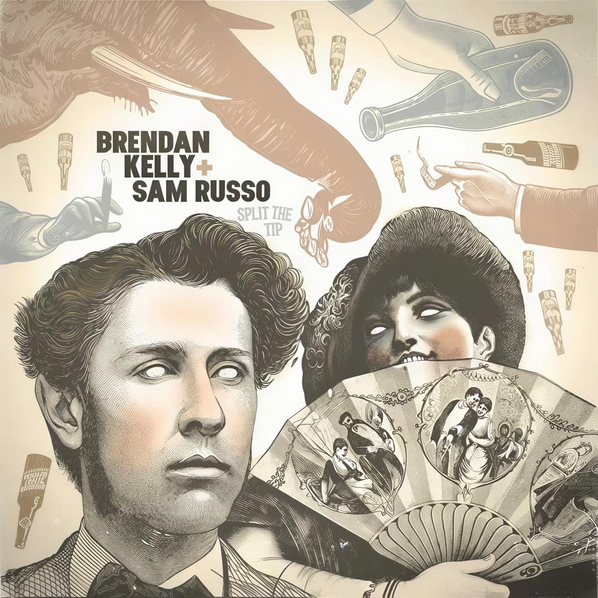 Brendan Kelly & Sam Russo - Split The Tip (7" Single)