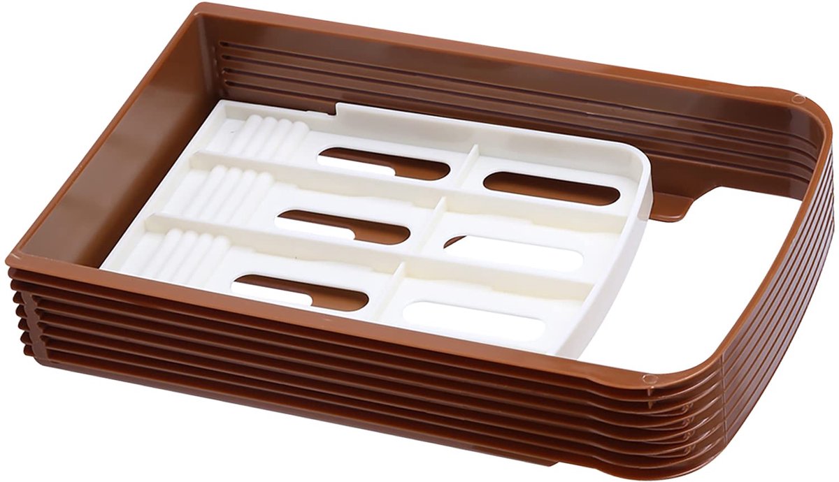 Broodsnijdervorm - opvouwbaar en compact - verstelbare dikte - perfect voor zelfgemaakt brood - ShopVlot