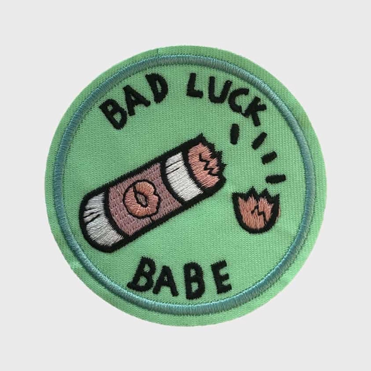 Patchy® – Pech Babe Strijk Embleem Patch 7.5 x 7.5 cm