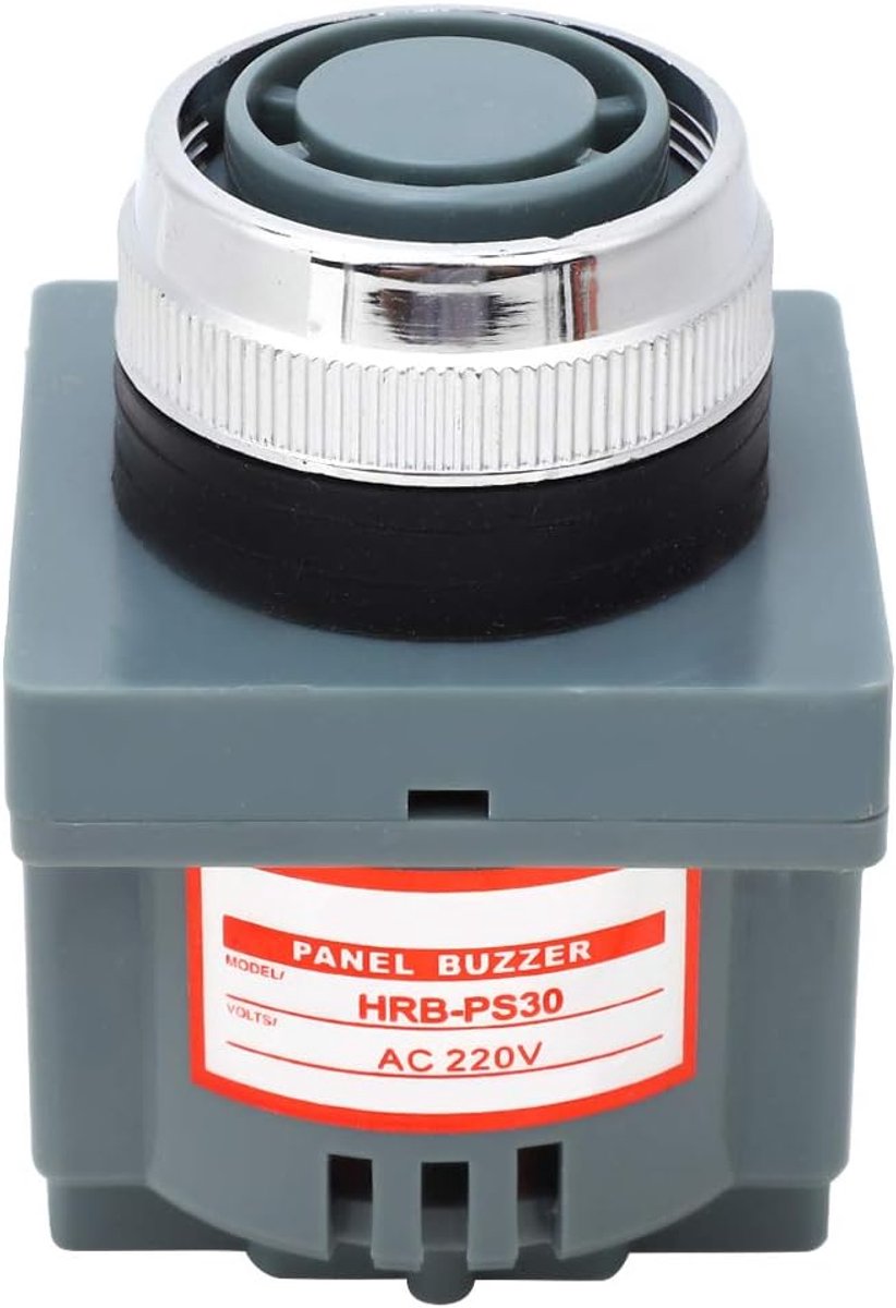 HRB Electromagnetic Industrial Alarm Bubble, 80 dB, 220 VAC 50 Hz, High Performance - ShopVlot
