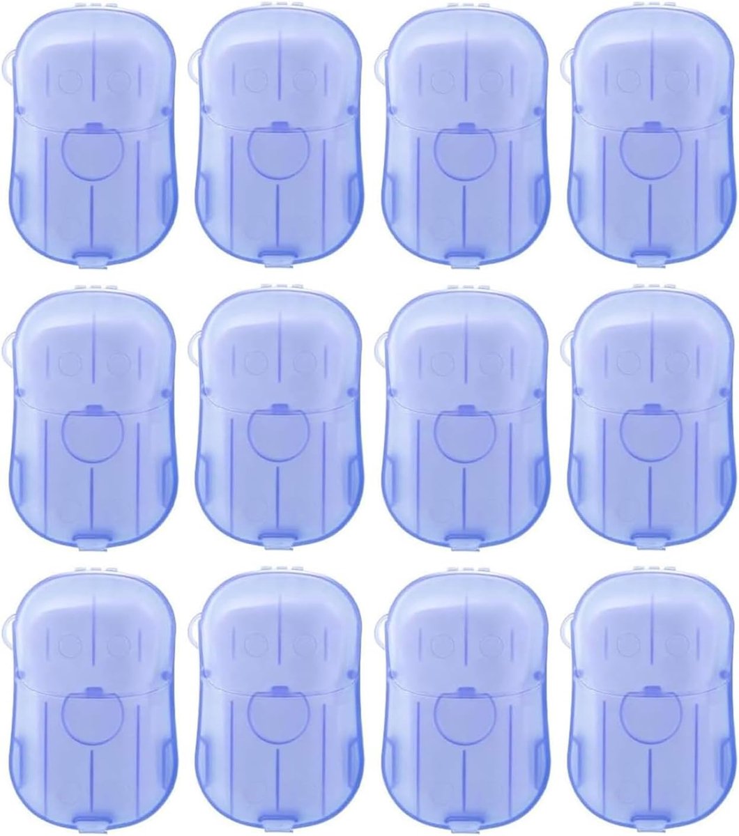 Zeepblaadjes 240 stuks - Draagbare mini-zeep - Reisformat - Perfect voor onderweg - ShopVlot