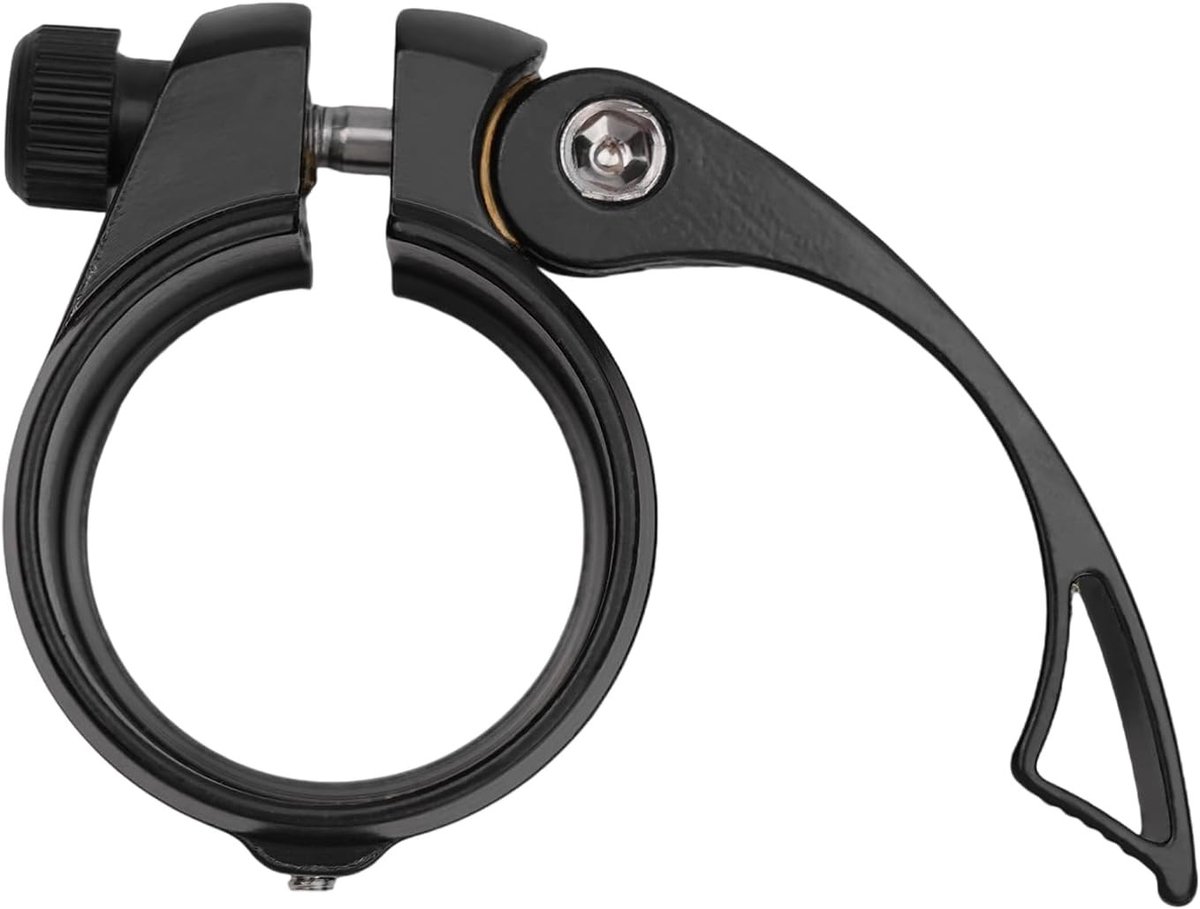 Zadelklem voor Fiets, 38mm Snelle Ontgrendeling, Aluminium Legering, Geschikt voor Vouwfiets en Mountainbike, Antislip Ontwerp