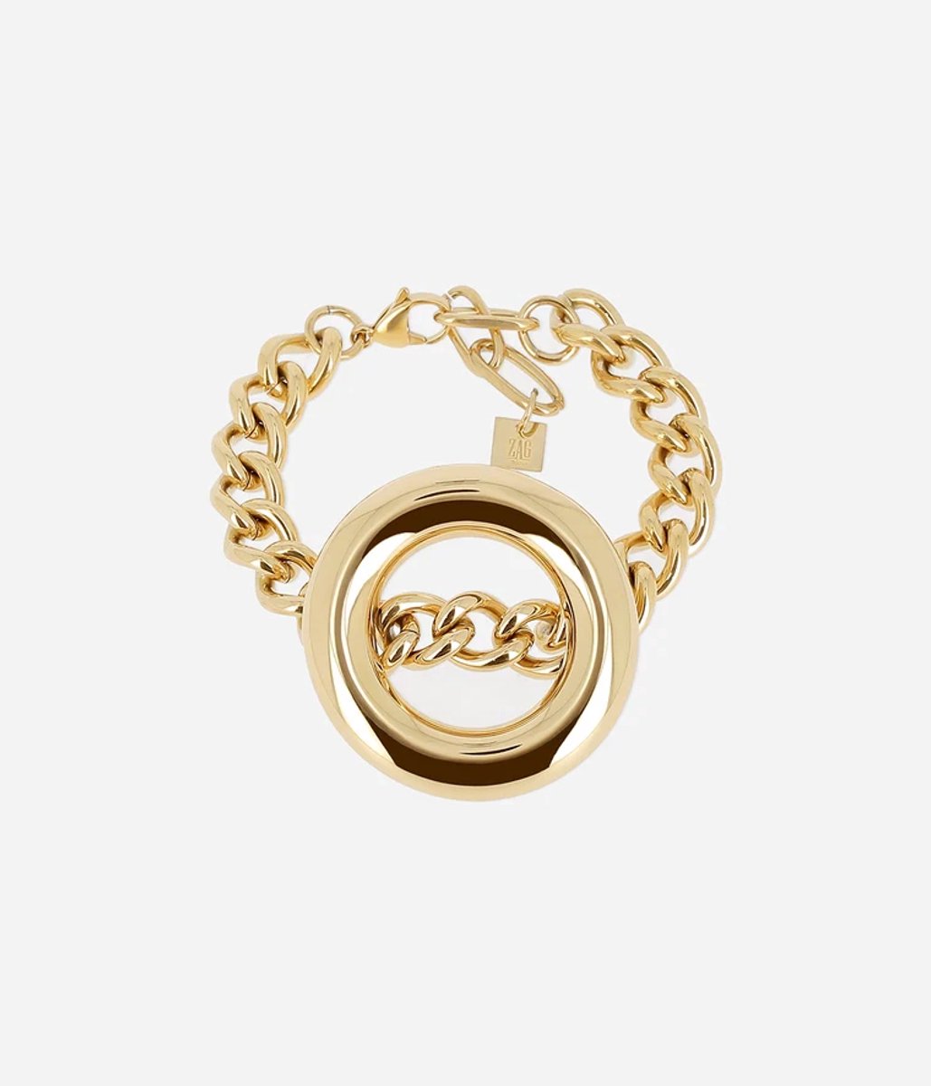 Armband Kaelis ZAG Bijoux Kaelis Armband – Goudkleurig – 316L Roestvrij Staal – 16 + 3 cm SBL26733-01UNI