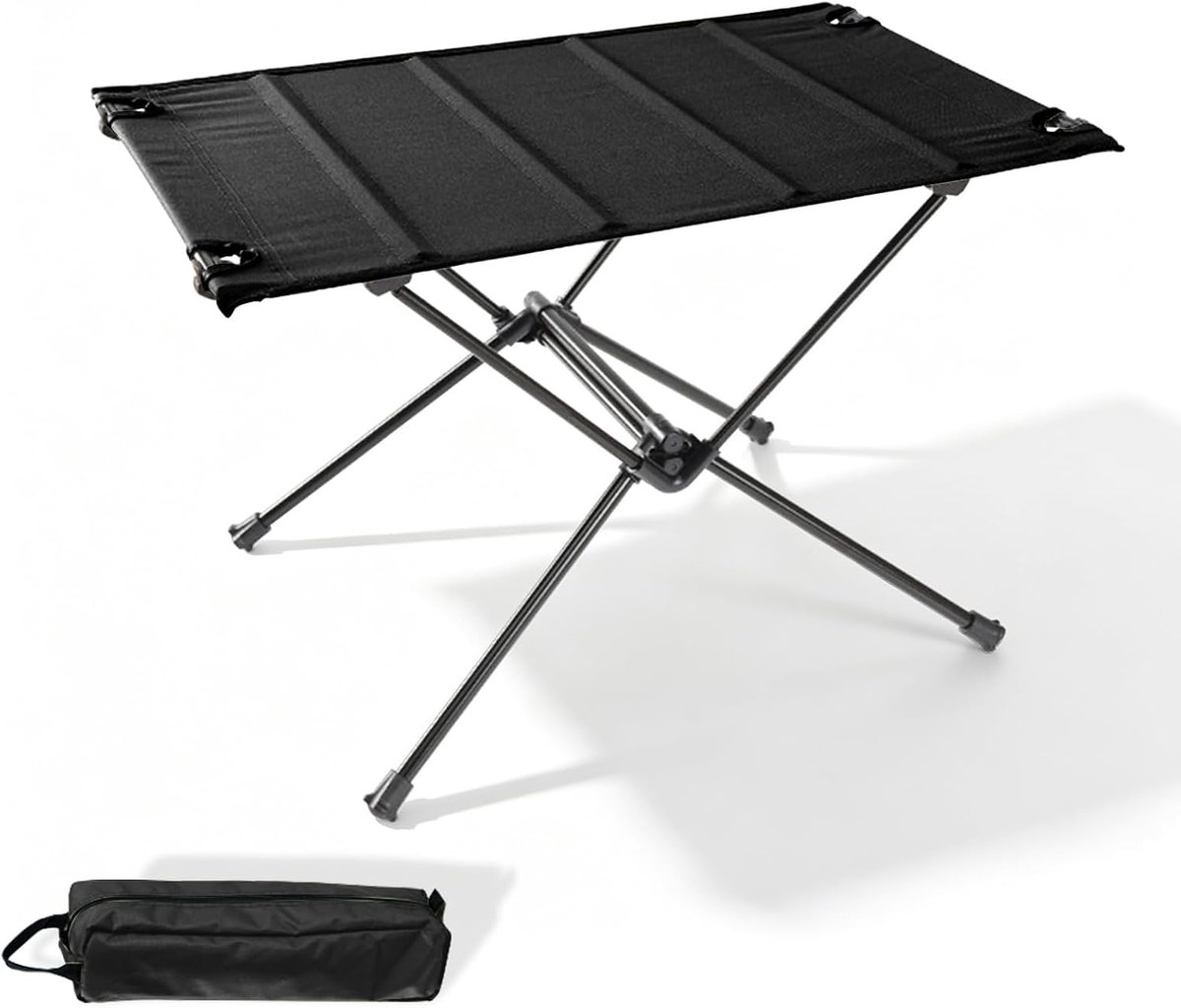 Campingtafel 60 x 40 cm - aluminium - inklapbaar - ideaal voor picknicks - ShopVlot