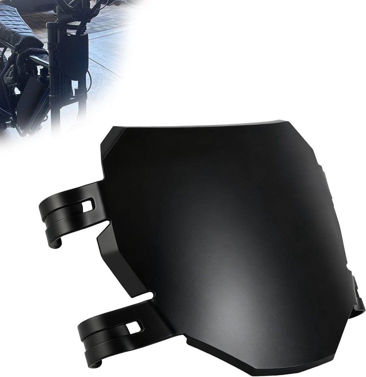 Motorcycle License Plate Front, Ebike License Plate Universal for Ridstar Q20 E-Bike - ShopVlot