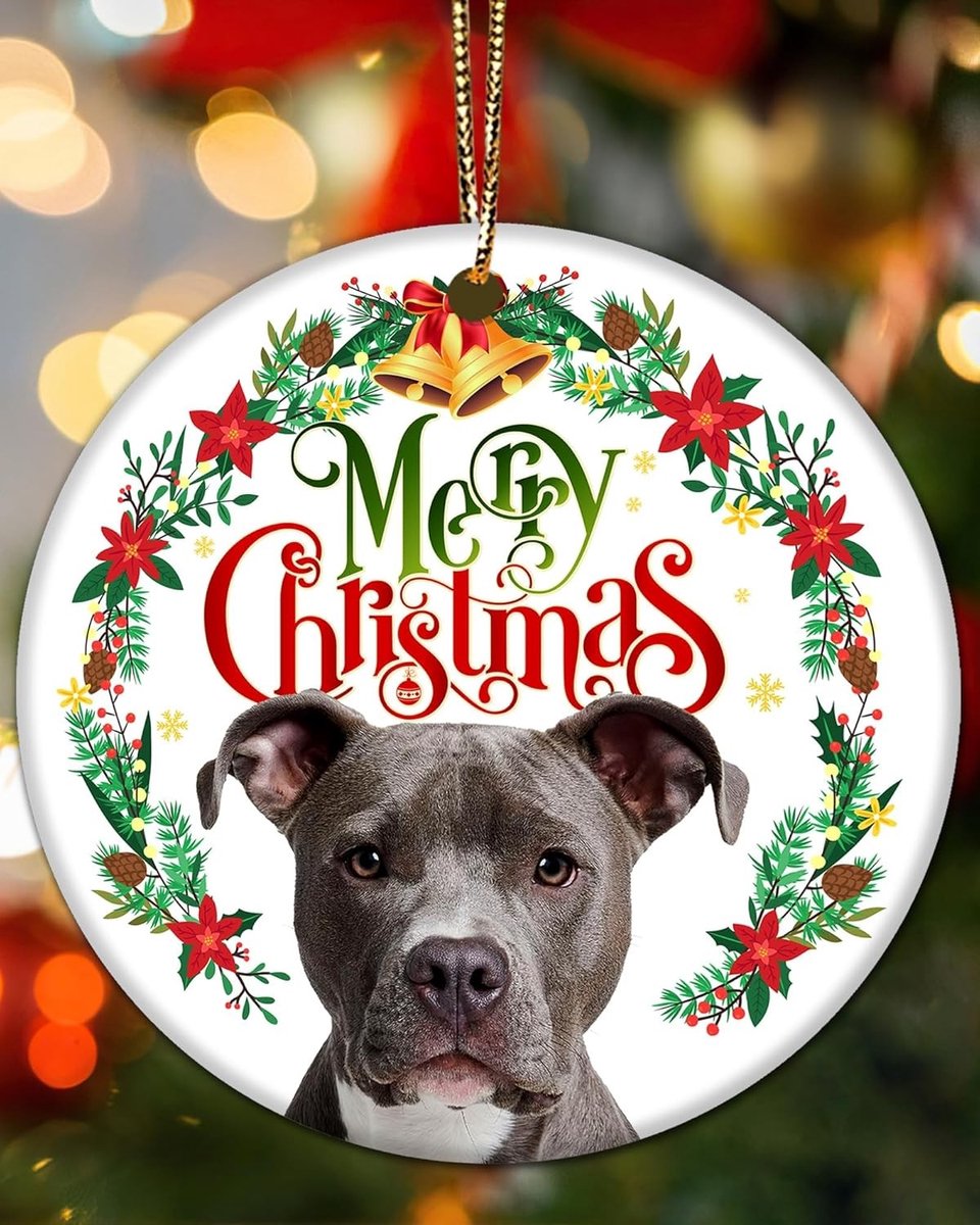 Kerstversiering voor honden, decoratieve kerstornamenten, acryl hangdecoratie en boomversiering voor huisdieren