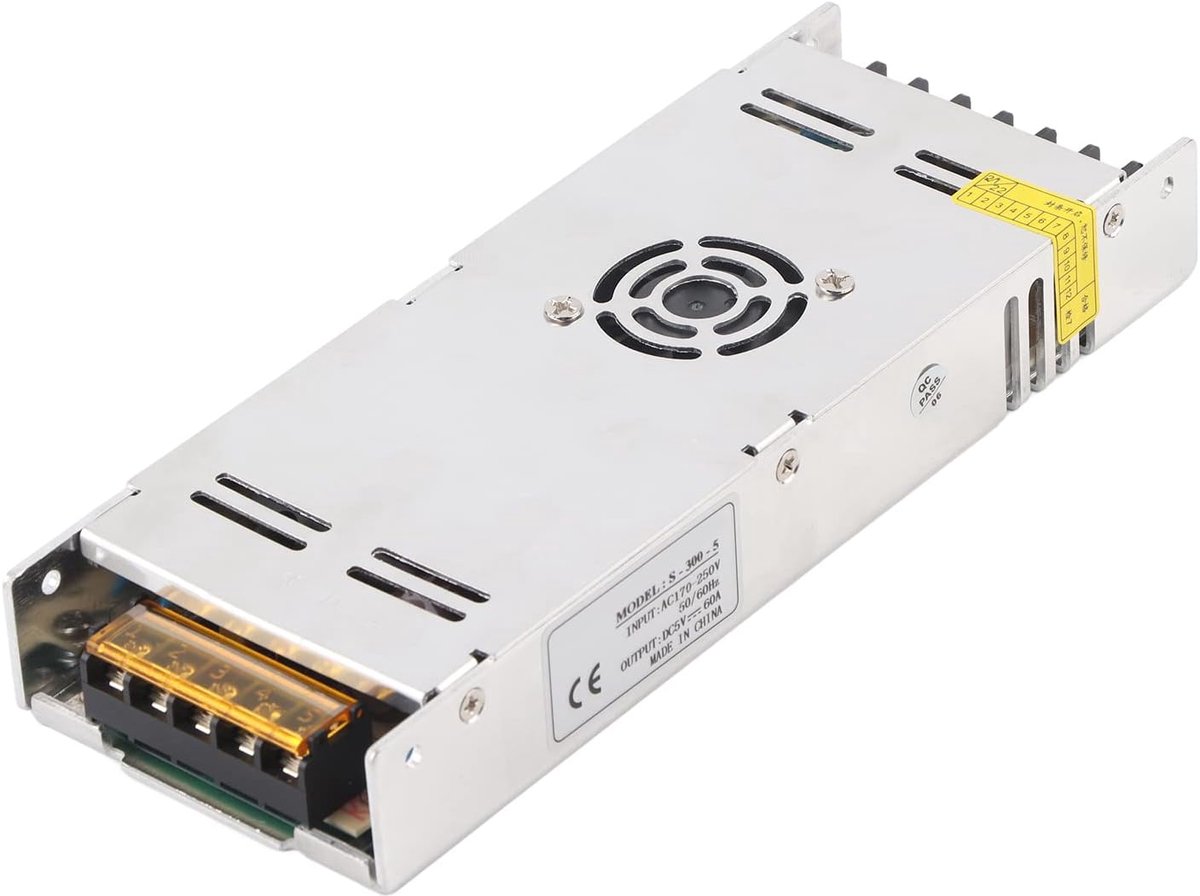 300W 5V LED Switch Power Supply Waterproof Ultrathin Driver Lighting Transformer Switching Power Supply AC170-250V - ShopVlot