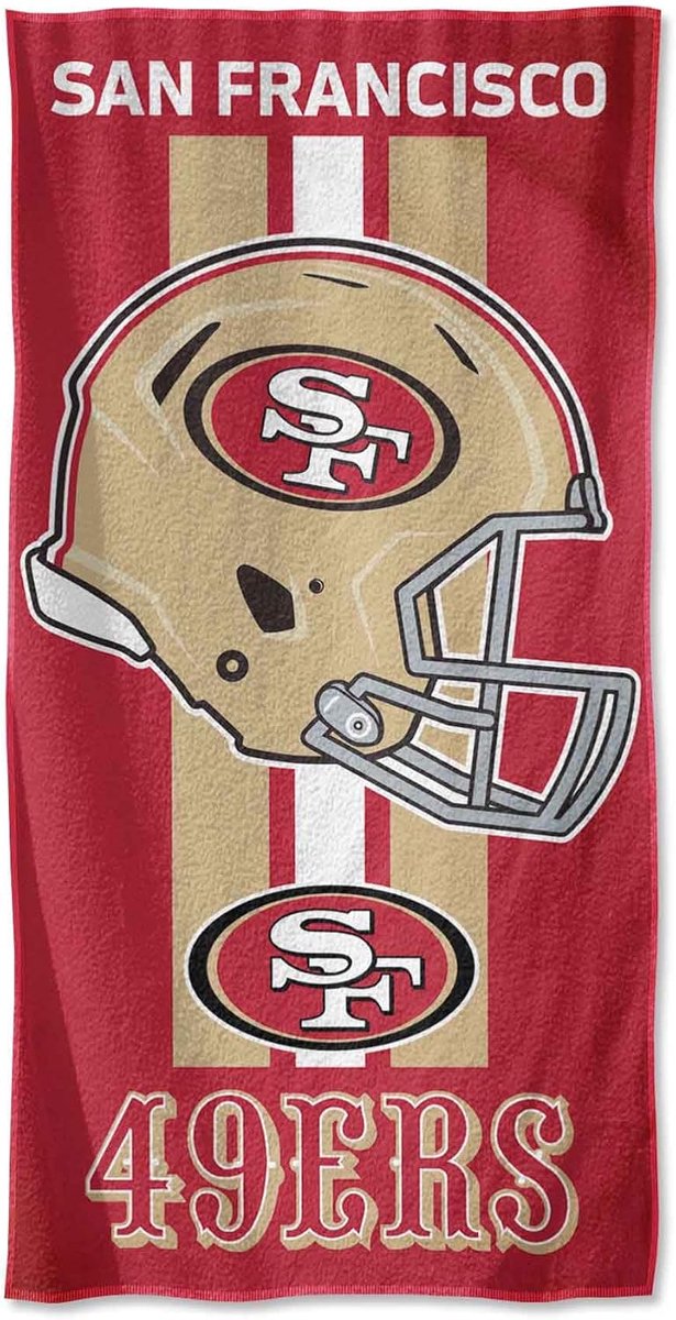 NFL Beach Towel 150x75 cm San Francisco 49ers - ShopVlot