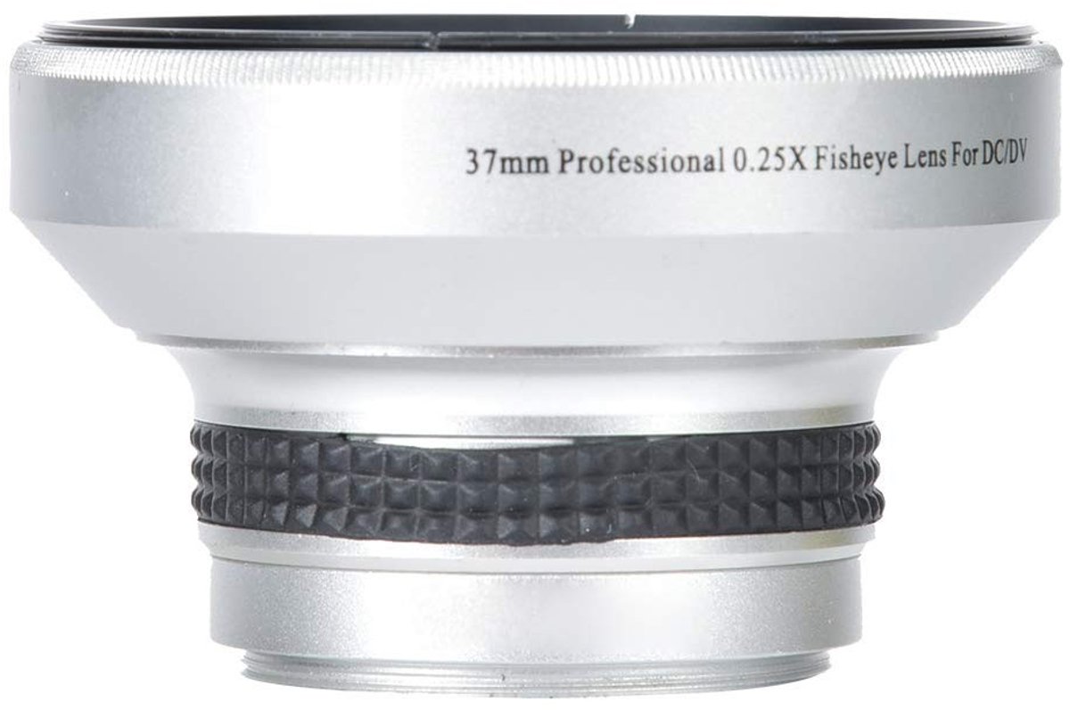 Extra 37mm 0.25x Super Fisheye lens voor camera's - Ideaal voor brede hoeken en creatief fotograferen