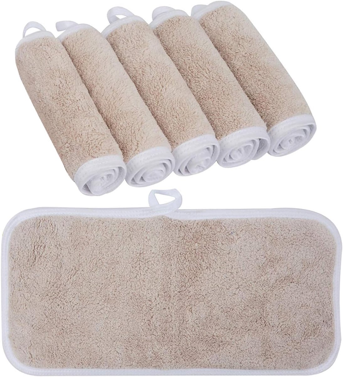 Make-up remover doekjes microvezel 15cmx30cm - ultrazacht - herbruikbaar - alleen water - ShopVlot