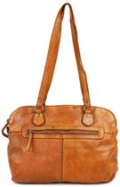Sac à bandoulière en cuir Lieke Bear Design - Cognac