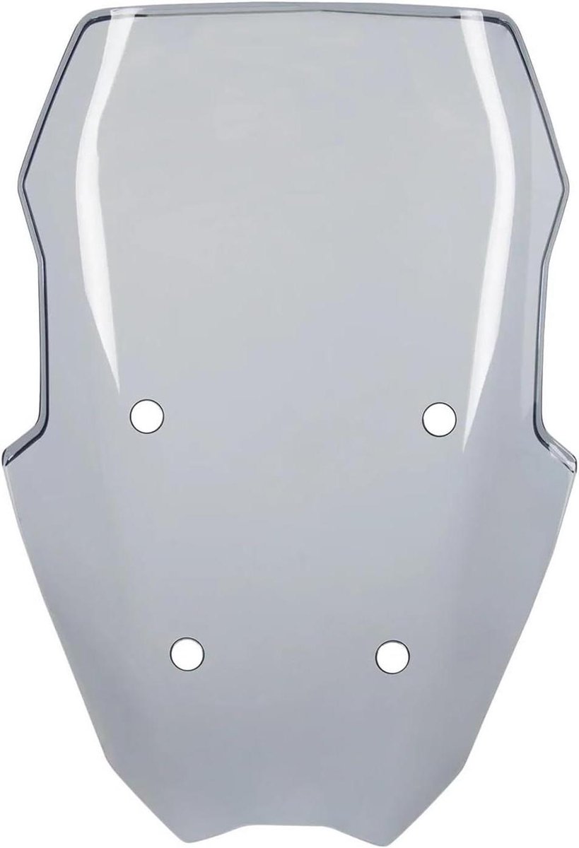 Motorfiets Windscherm - Voorscherm Deflector - Comfortabel Rijden - Krasbestendig Helder Zicht - 1 kg - Multikleurig