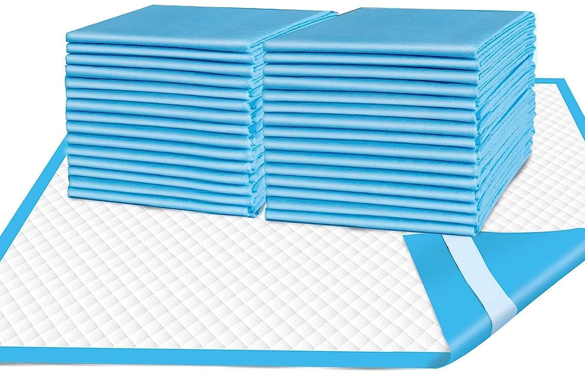 Dailygoods- Incontinentie Bedpads Zeer Absorberend - Wegwerp Onderleggers - Incontinentiebroekjes - Incontinentie Matrasbeschermer - Incontinentie Onderlegger Wasbaar - 15 Stuks