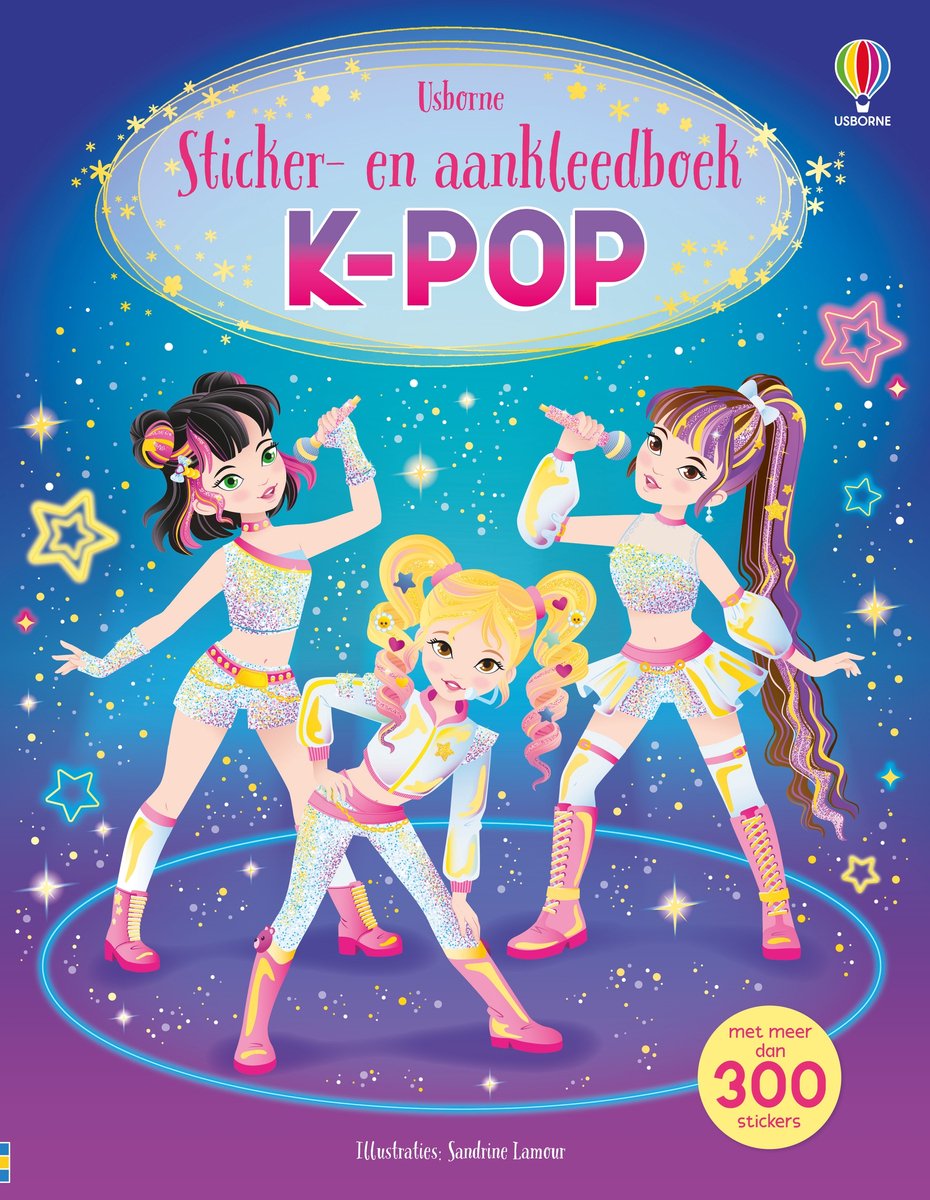 Sticker- En Aankleedboek 1 - K-Pop