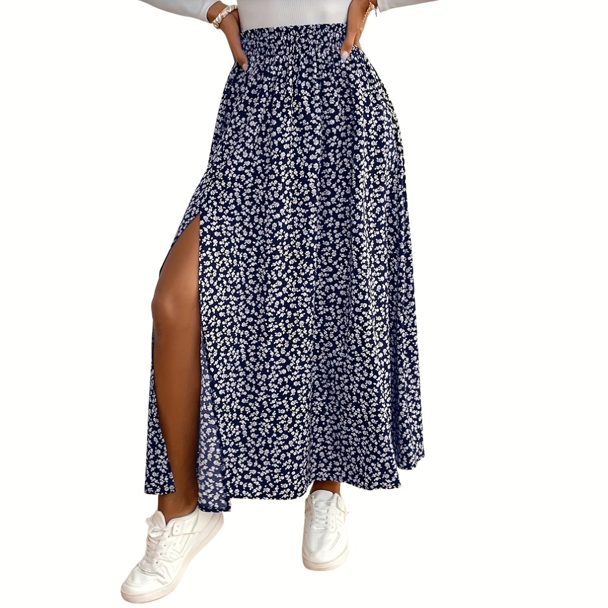 Currero Broekrok Dames Skort Skirts Skirt Rok Midi Korte Broek Culotte Wandelrok Rokje Legging Koningsblauw