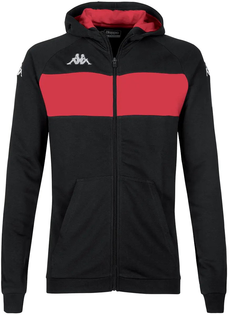 Sweater met capuchon voor kinderen Kappa Dacciozi Rood