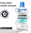 Listerine Cool Mint alcoholvrij mondwater, mondspoeling merk nr. 1 in België en Nederland.