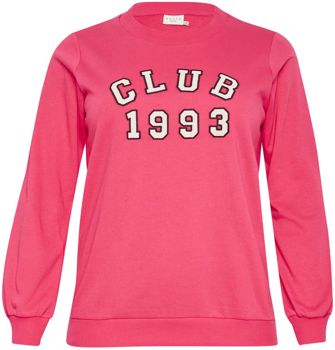 Dames sweatshirt KAFFE Curve Violi