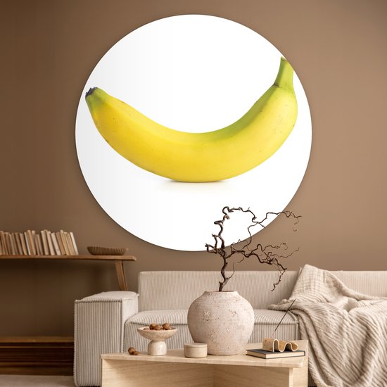 Copie de l'assiette en plastique Banana Wall Circle jaune ⌀ 140 cm