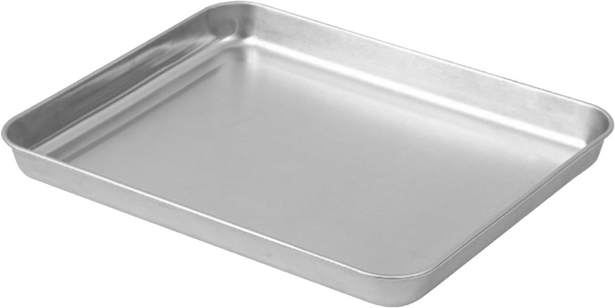 Roestvrijstalen Bakplaat - Ovenplaat Grillplaat - Keuken Gebruik - Verdikt Ontwerp - Groot - Zilver