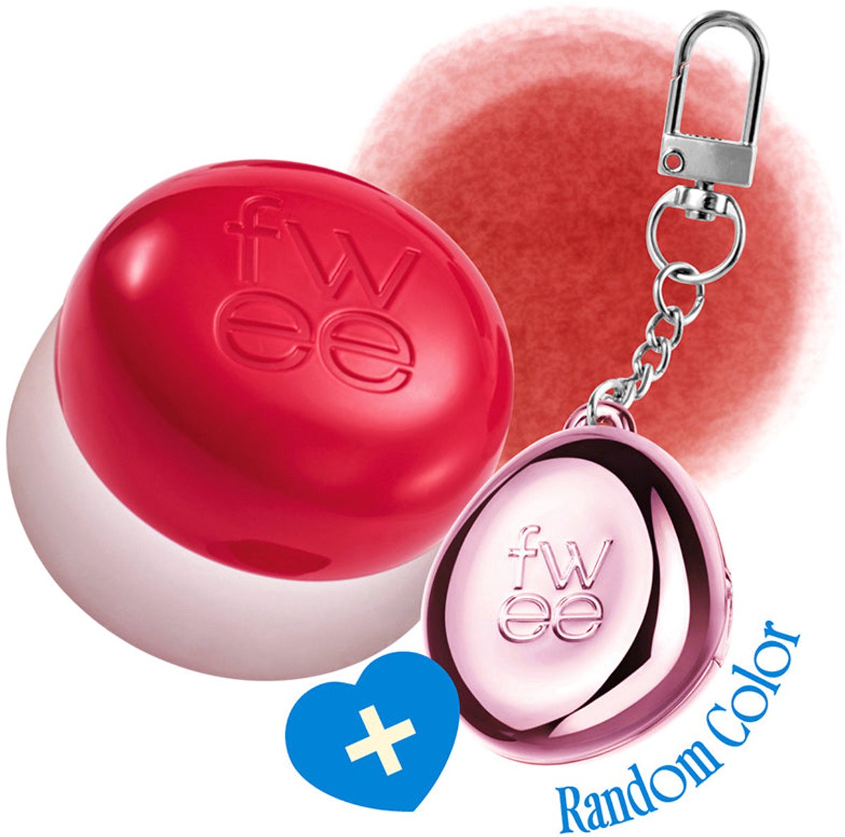 Blurry Pudding Pot Keyring Set