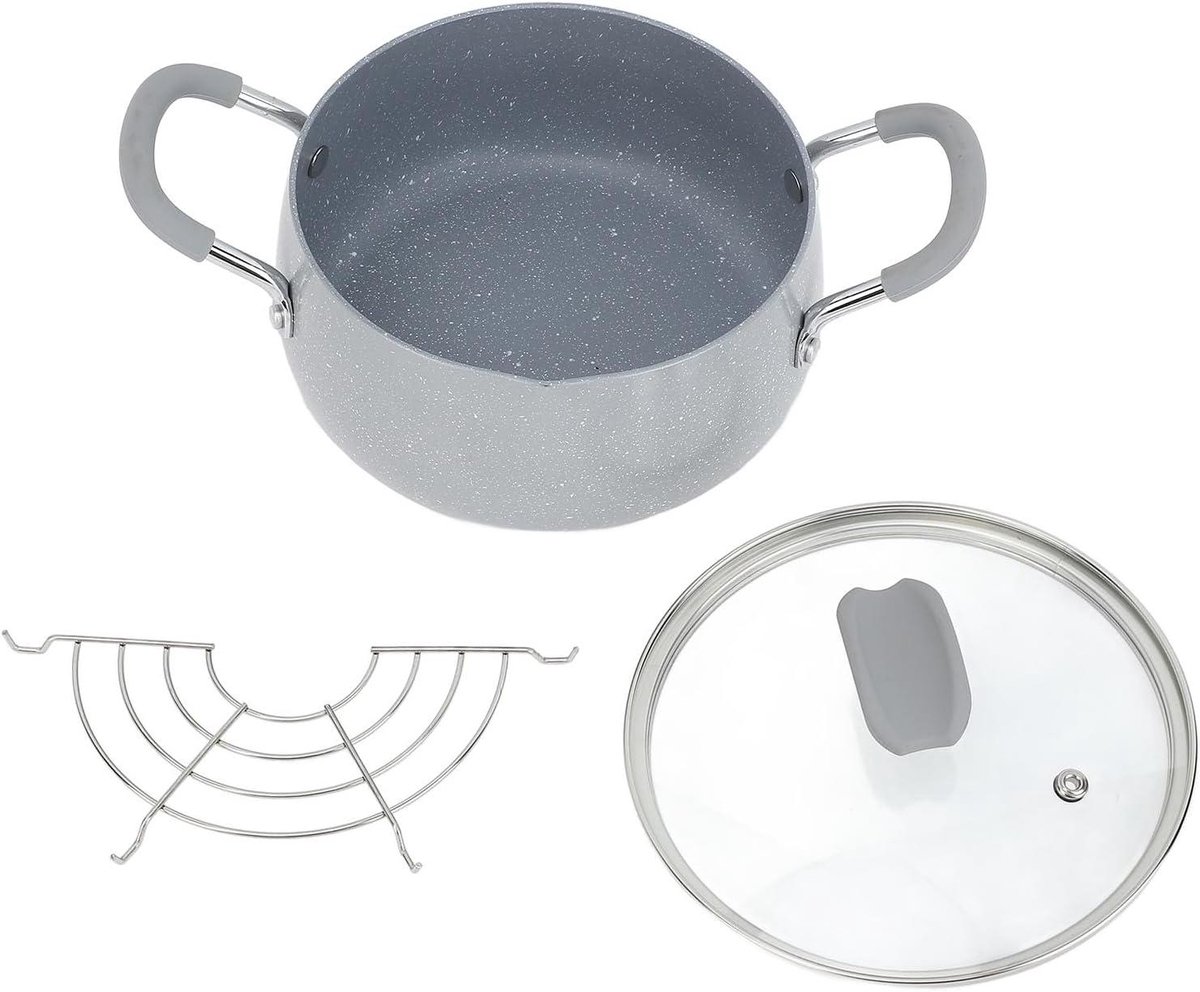 Japanse Frituurpan - Mini Frituurpan Deksel - Frituren Thuis - Dubbele Handgrepen - 950 g - default