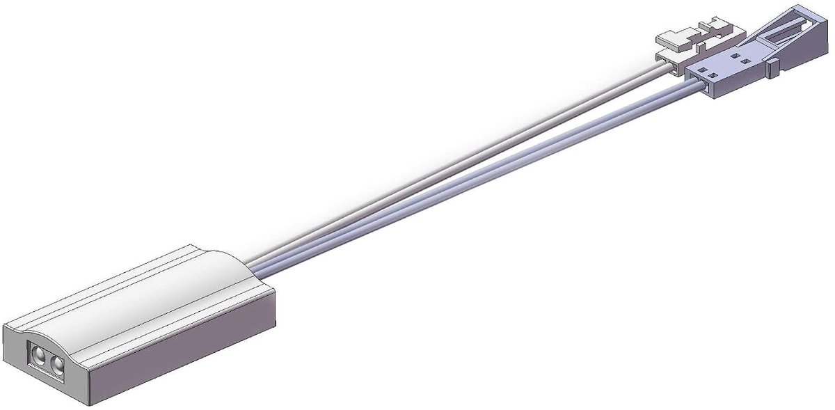 kalf | IR-deurschakelaar contactsnap-voor LED-licht in de kledingkast kist Vitrine, 12VDC, max. 3A