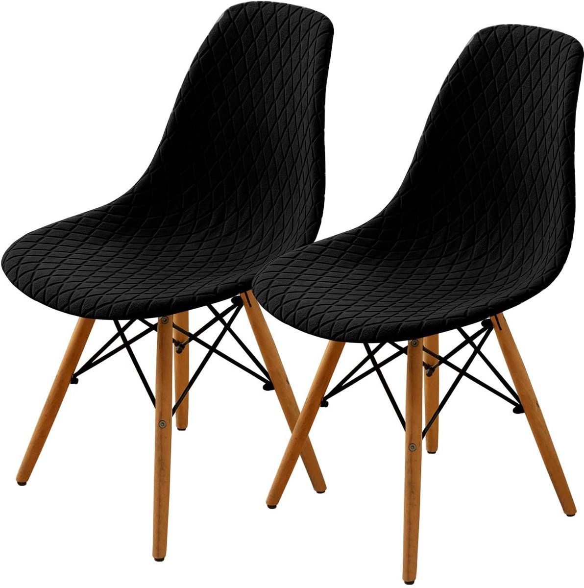 Omgoods - Eetkamerstoelen Set van 2/4/6 - Modern Design Stoelen voor de Eetkamer