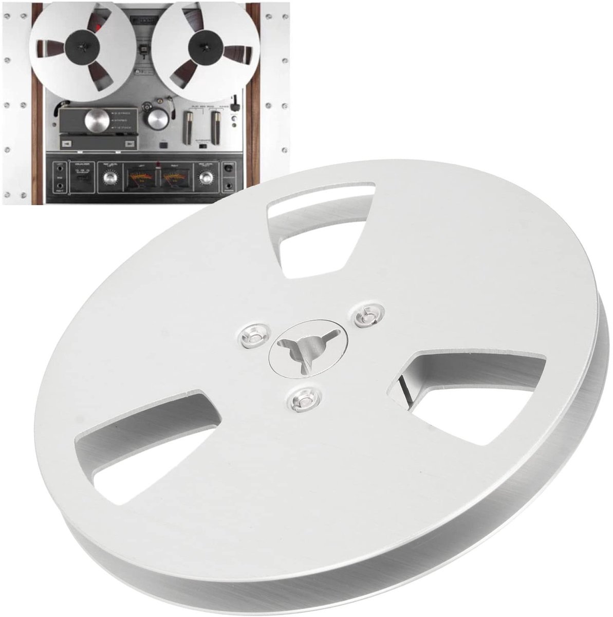 Omgoods - 1/4 5 Inch Lege Tape Spoel van Aluminium voor Reel-to-Reel Tape Spelers