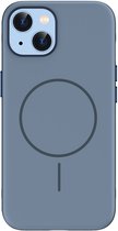 imoshion Hoesje - Geschikt voor iPhone 14 / 13 - Color Backcover met Thin geschikt voor MagSafe Ring - Donkerblauw