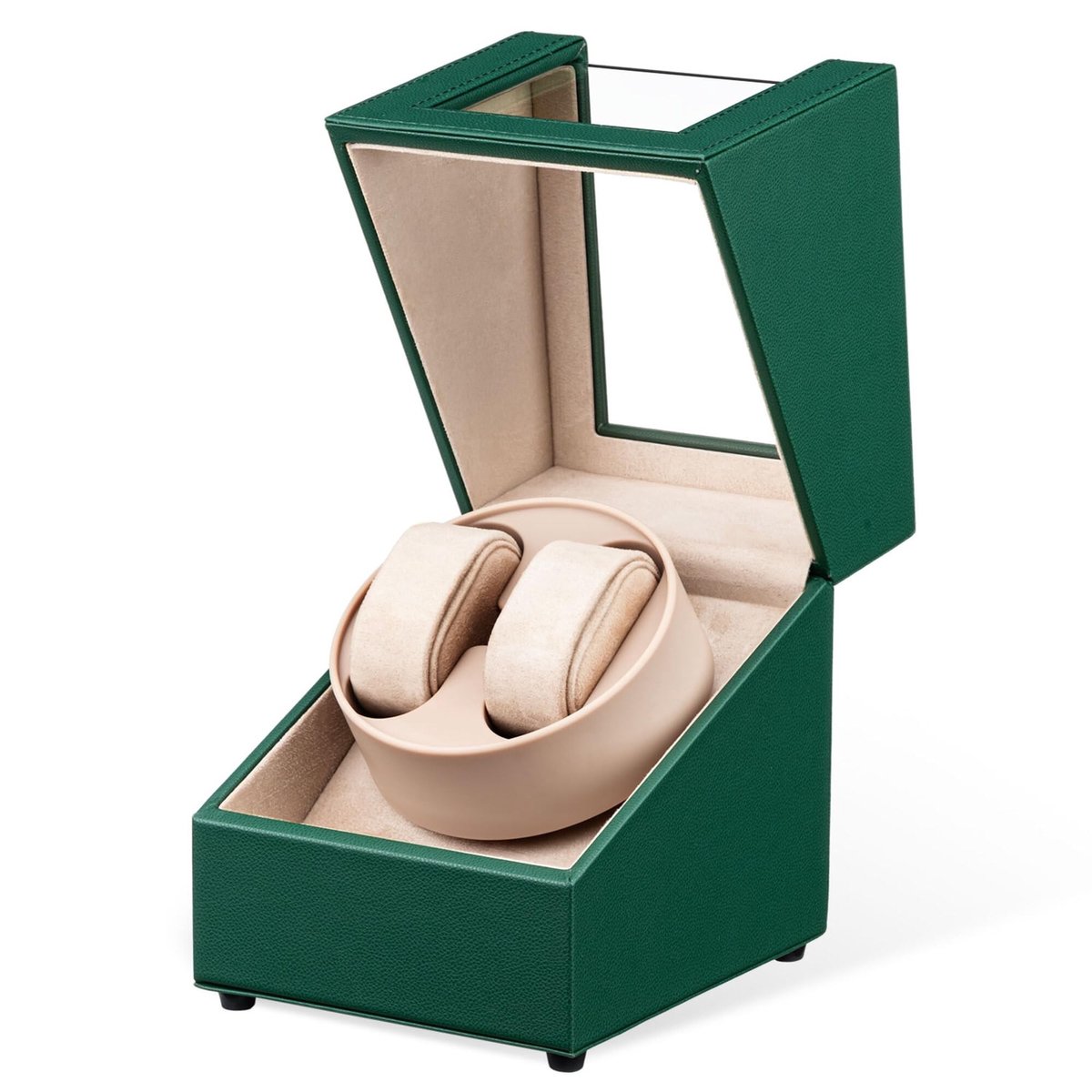 Omgoods - Horloge Winder voor 2 Horloges - Luxe Opslag en Rotatie