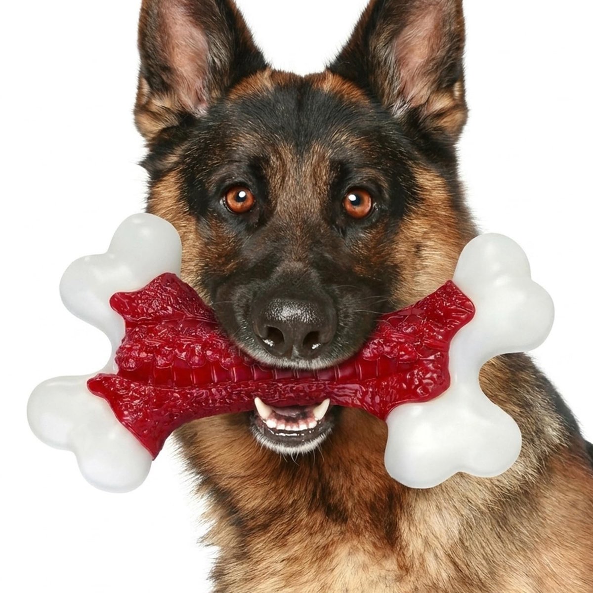 Omgoods - Indestructible Dog Toy - Duurzaam Nylon Hondenspeelgoed met Rundvlees Smaak