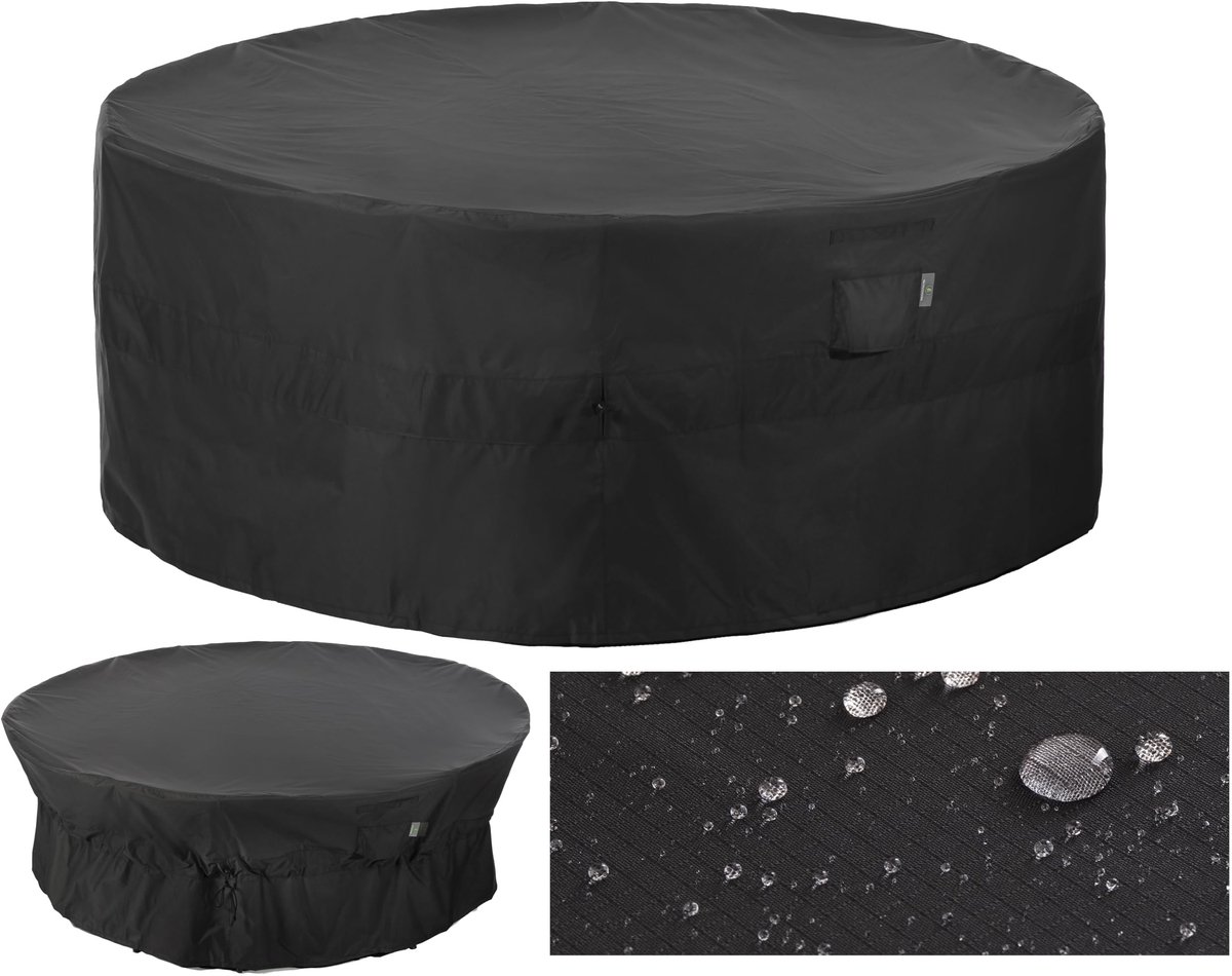 Omgoods - Heavy Duty Waterdichte Tuinmeubelcover met Cinched Taille 183 x 79 cm