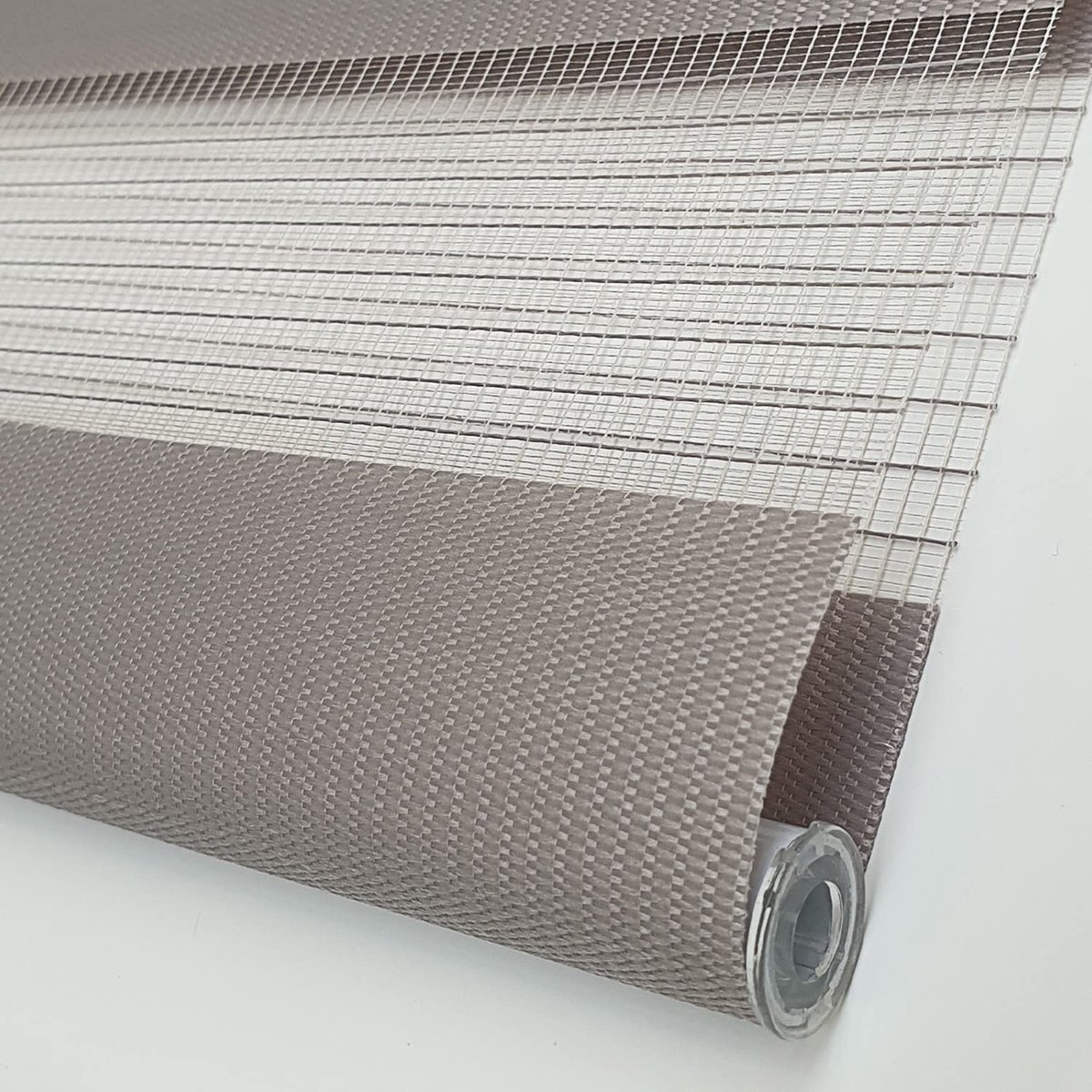Omgoods - MADECOSTORE Roller Blind voor Dag en Nacht 45 x 250 cm - Zonder Boren, Taupe