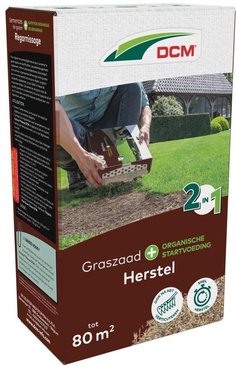 Omgoods - Graszaad voor Herstel en Doorzaai met Organische Startvoeding 1,2 kg