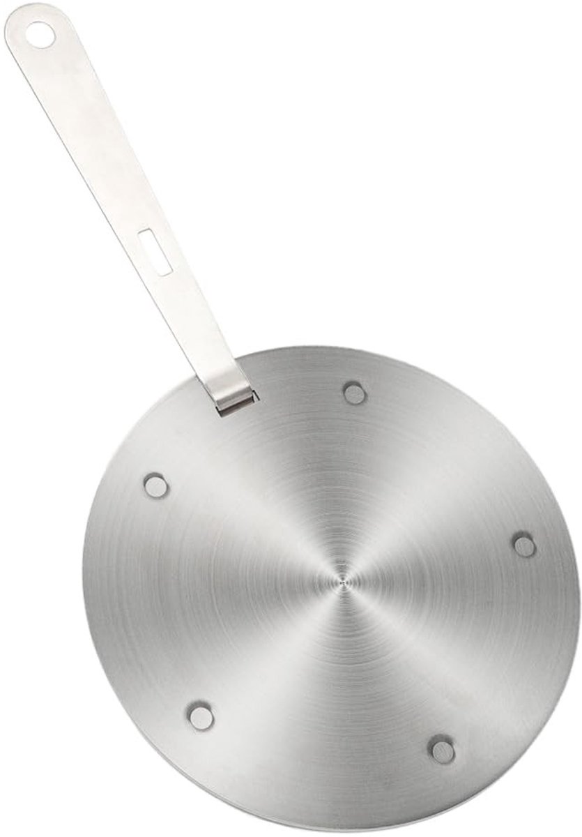 Omgoods - Inductie Adapter - 20 cm, Verwijderbare Isolatie Handgreep