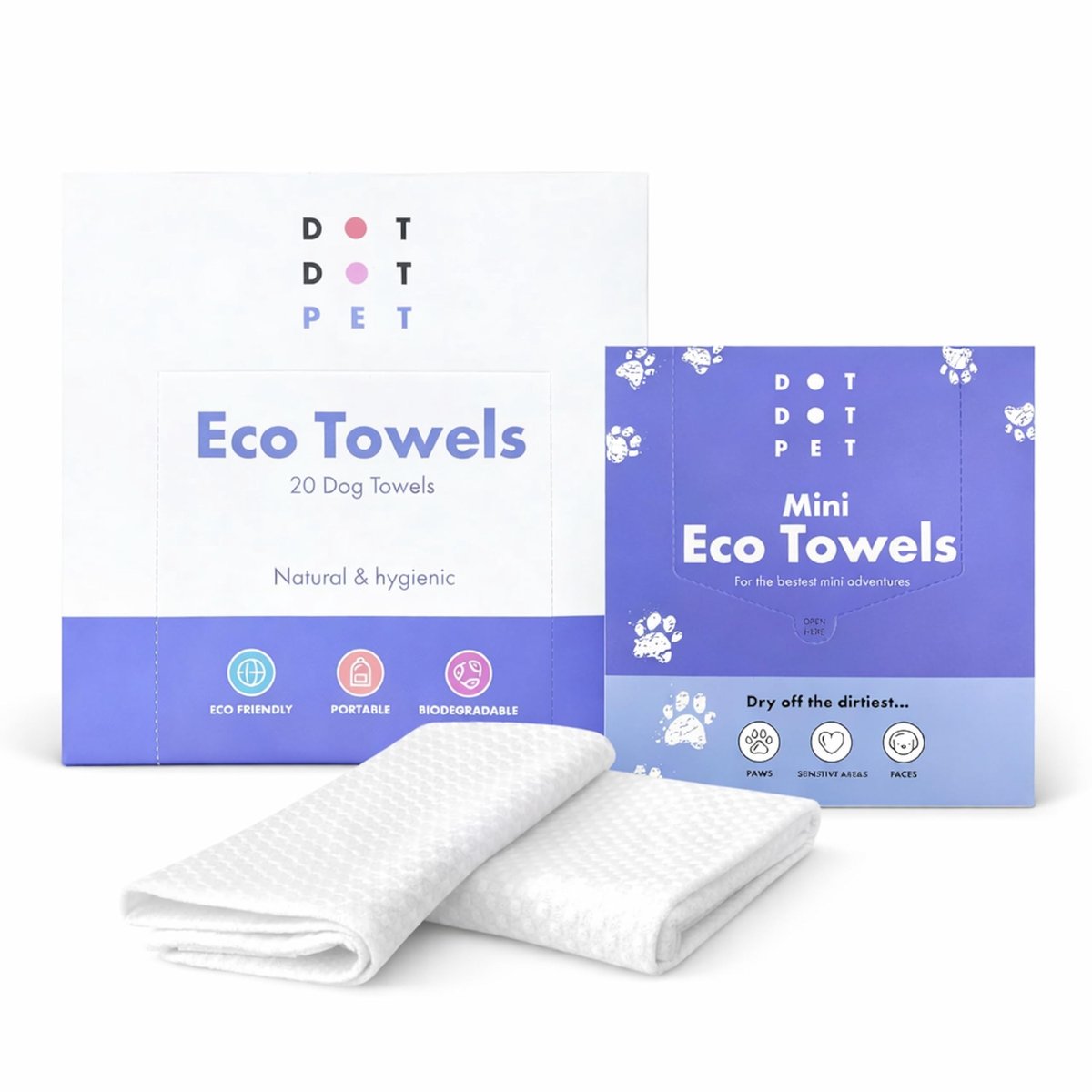 Omgoods - Eco Towels Combo Pack - 30 Stuks - Super Absorberende Handdoeken voor Huisdieren
