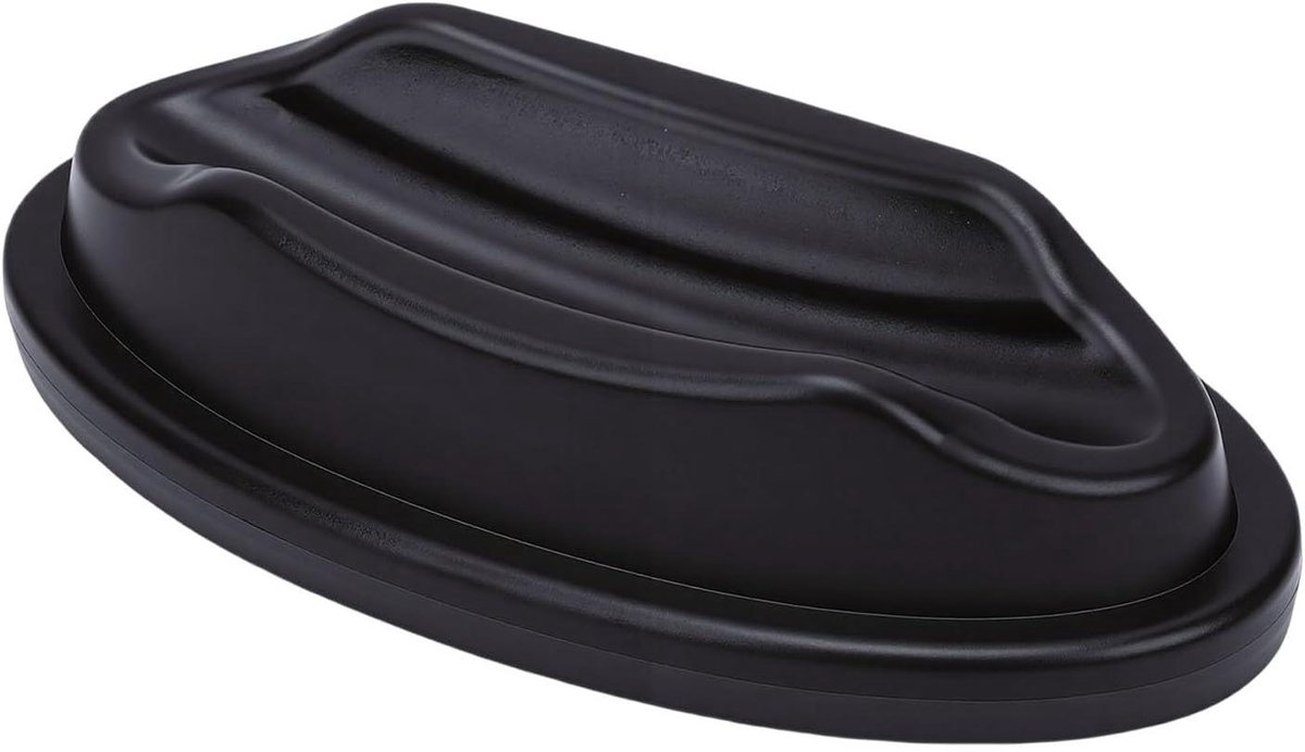 Voorwielblok Fietstrainer - Fietsstabilisator Riser - Indoor Fietsen - Gladde Randen - Tot 1.8 inch banden - Zwart