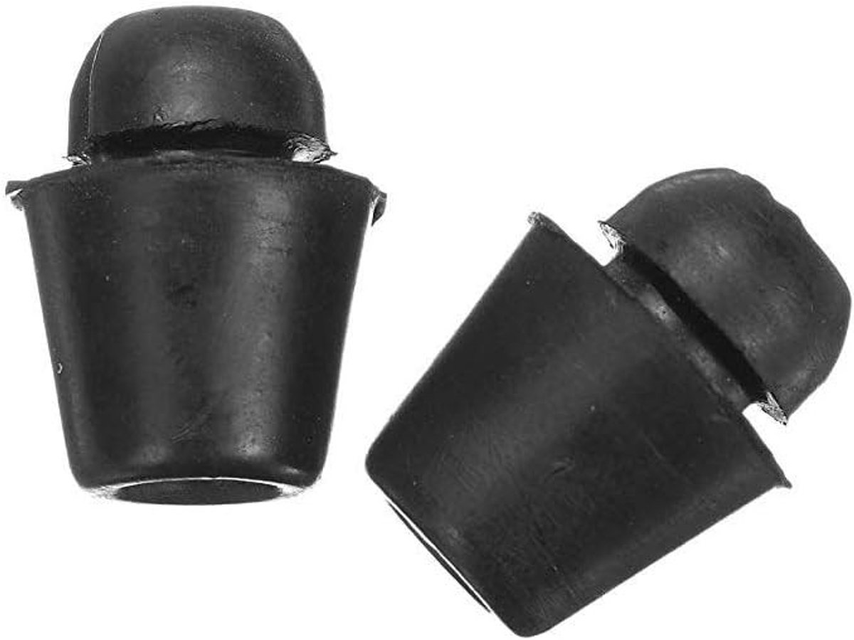 Set van 2 schokdemperkussens voor autodeuren, rubberen buffers voor geluidsdemping en bescherming