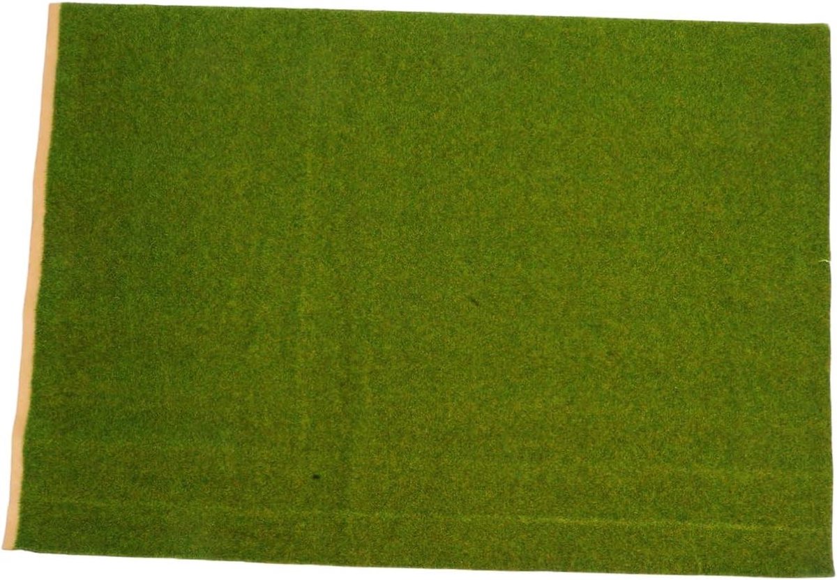 Kunstgras Decoratie - Nep Gras Mat - Hobby Projecten - Realistische Textuur - 50 x 35 cm - Lichtgroen