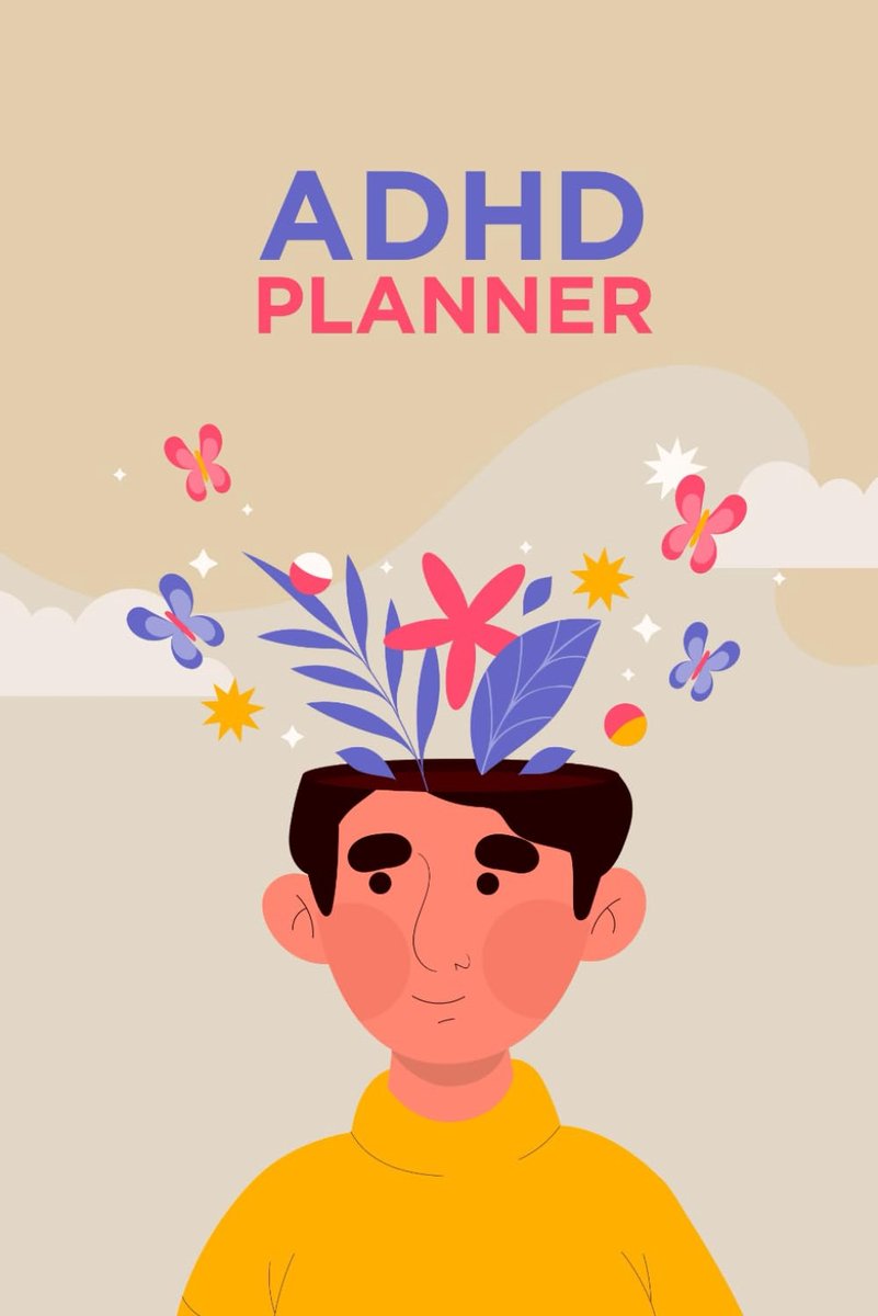 SnelShoppen - ADHD Planner: Dagelijks & Wekelijks Journal voor Chaotische Mensen, Takenlijst, Doelen, Motivatie Notitieboek voor Organisatie en Produc