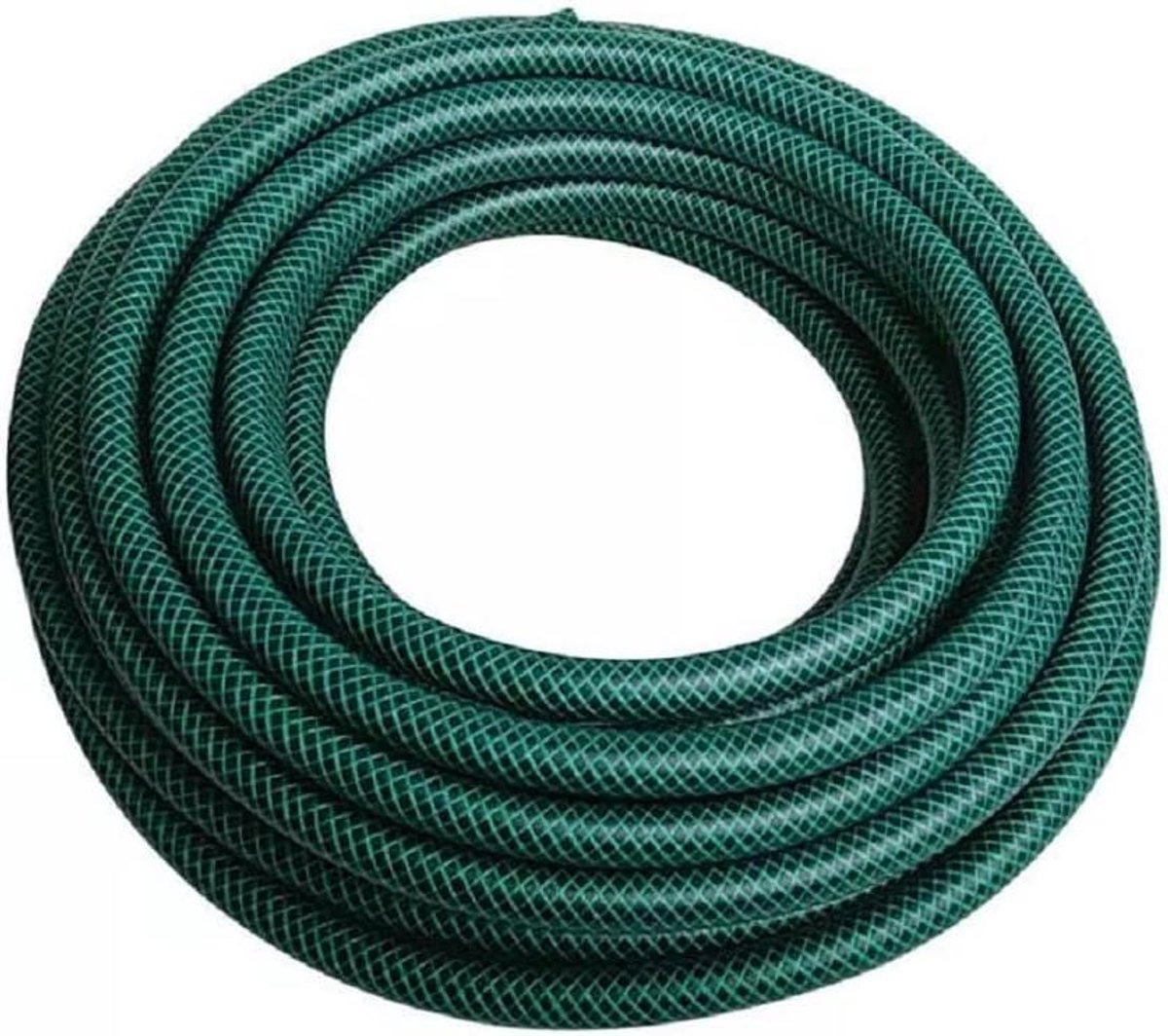 Tuinslang - Waterleiding slang - Tuin besproeien - 3-laags constructie - 3/4 inch 50 meter - Groen